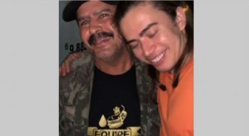 O encontro foi marcado por muita emoção por parte dos dois