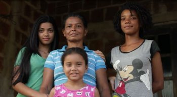 A única renda da família é através do Bolsa Família