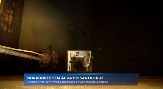 O desabastecimento de água tem afetado a cidade de Santa Cruz do Capibaribe.