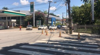 Avenida Rui Barbosa, na Zona Norte do Recife
