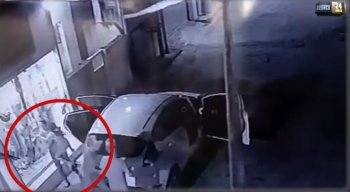 Imagens mostram a ação dos suspeitos