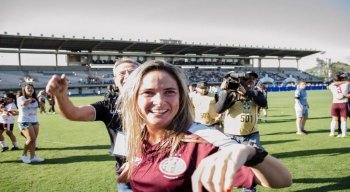 Tatiele estreou como técnica este ano na divisão prinicpal da competição