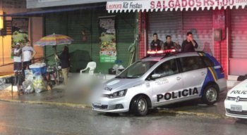 O suspeito de cometer o crime foi detido pela polícia