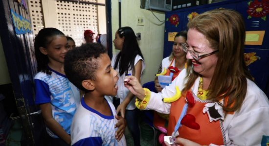 Campanha estadual contra verminoses atende 2,5 mil escolas no Estado