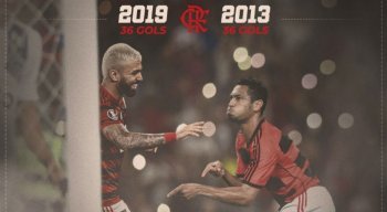 Gabriel está em sua primeira temporada pelo Flamengo