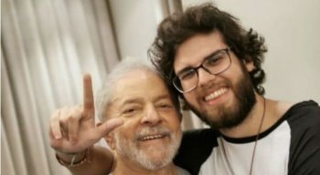 Lula e Thiago Trindade em foto publicada no Instagram