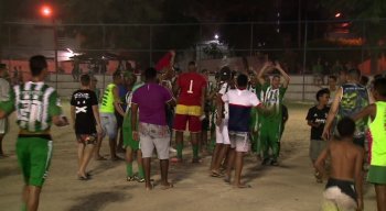 Após o apito final, o time do Pelotas comemorou a ida às quartas de final da competição
