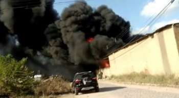 Ainda não se sabe o que provocou o incêndio