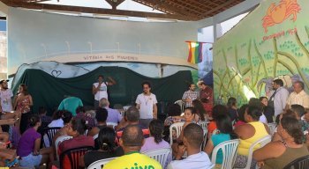 A audiência pública aconteceu na tarde desta sexta-feira (22), na Ilha de Deus, Zona Sul do Recife