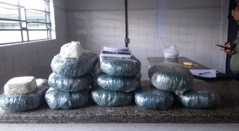 Todo o material foi apreendido pela Polícia Civil