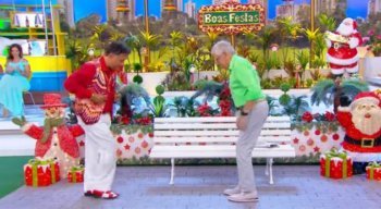 A brincadeira aconteceu durante o programa