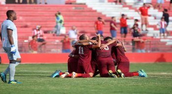 Salatiel foi o autor do único gol alvirrubro, que acabou empatando com o Treze-PB em 1x1.