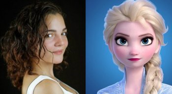 A atriz Andrea Arruti era a voz de Elsa na versão espanhola da América Latina