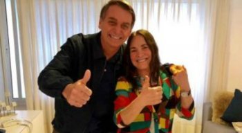 A decisão da atriz se deu após uma reunião com o presidente Bolsonaro