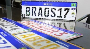 Placa no modelo Mercosul será obrigatória a partir de 31 de janeiro