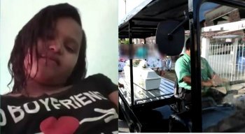 Amigos e familiares estiveram presentes no enterro de Ellen Vitória