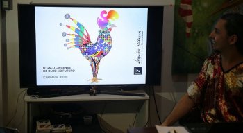 Projeto da escultura do Galo da Madrugada 2020