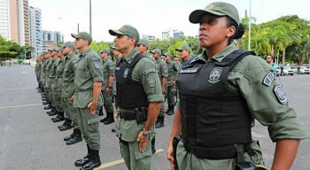 Ao todo, 510 policiais militares recém-formados vão participar da operação