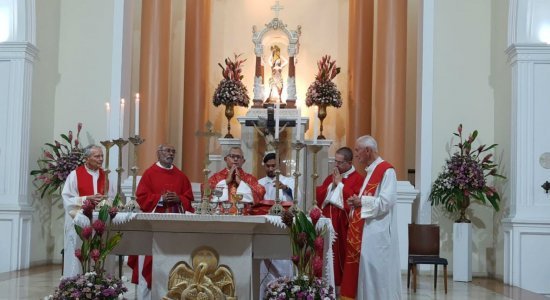 Missa para celebrar Santa Águeda, padroeira de Pesqueira
