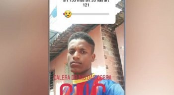 Elton John Elias da Silva, de 19 anos, foi preso por policiais militares da Rádio Patrulha