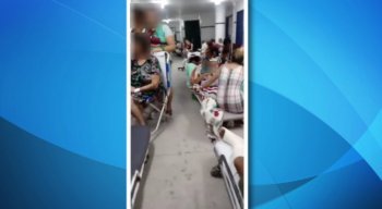 O vídeo da superlotação no Hospital da Restauração foi enviado para a TV Jornal