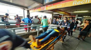 O acidente No Metrô do Recife causou pânico e dor de cabeça entre usuários
