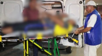 O assaltante fugiu sem levar nada