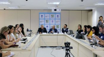 Coletiva de imprensa do Ministério da Saúde sobre o Covid-19
