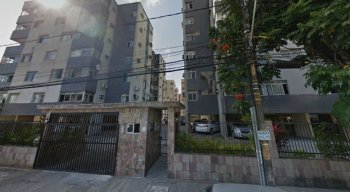 A mulher havia ido no bloco onde a mãe morava quando o acidente aconteceu