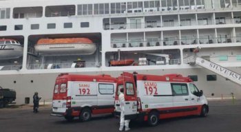 O paciente tinha sinais de infarto, no entanto, equipe do Samu constatou que ele apresentava febre e sintomas respiratórios