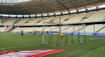 Ceará e Sport realizaram a partida com o Castelão de portões fechados.