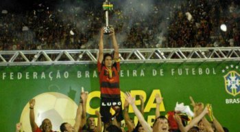 O Sport foi campeão da Copa do Brasil de 2008