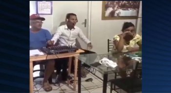 O jovem usou a criatividade para aproveitar o período em quarentena