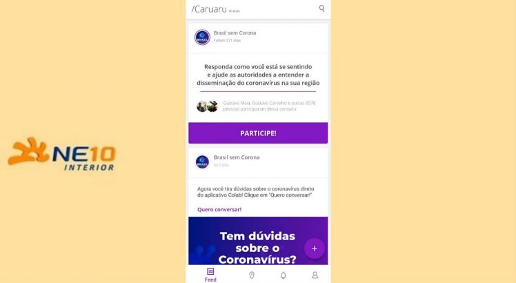 Brasil Sem Corona reúne dados sobre o coronavírus em todo o País