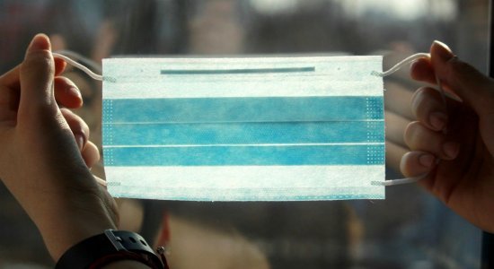 Máscaras são utilizadas para proteção ao coronavírus