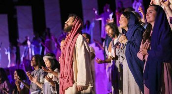 Paixão de Cristo: Jesus, a Luz do Mundo, foi encenada no Marco Zero no ano passado