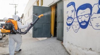 A Prefeitura do Recife usou a técnica para desinfectar Restaurante Popular, neste sábado (18), em combate à disseminação do novo coronavírus