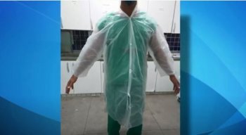 De acordo com sindicato, as capas não são feitas para uso em ambiente hospitalar