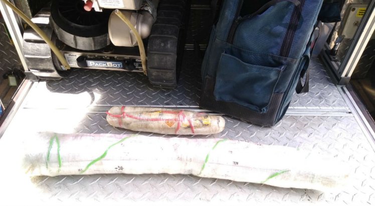 Artefatos explosivos ficaram na agência da Caixa e foram removidos pela PF