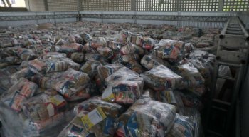 Expectativa é entregar 126 mil cestas básicas