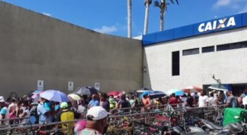 Agência da Caixa Econômica Federal no bairro da Caxangá