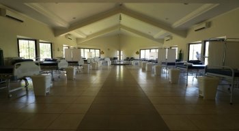A estrutura de saúde foi montada num imóvel cedido pela Diocese de Petrolina