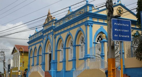 Sede da Prefeitura de Gravatá, no Agreste de Pernambuco