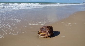 Caixas foram encontradas na Praia de Boa Viagem, Zona Sul do Recife