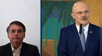 Presidente Bolsonaro participou da cerimônia por videoconferência