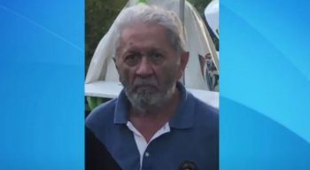 O idoso está desaparecido e a família pede ajuda para encontrá-lo
