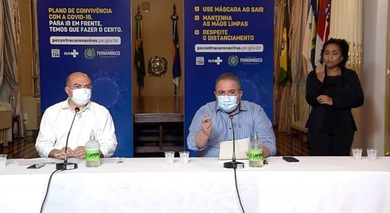 Coletiva de imprensa do Governo de Pernambuco nesta terça-feira (4)