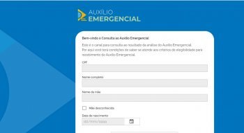 Consulta ao auxílio emergencial via Dataprev