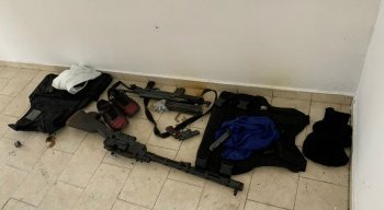 Material apreendido durante a Operação Capitá, deflagrada pela Polícia Federal e Polícia Militar
