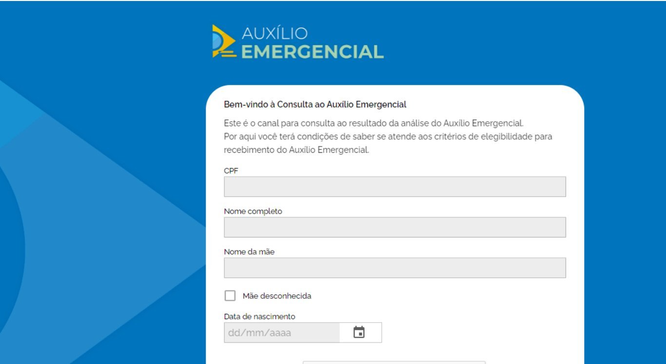 SITE DATAPREV: consulte seu AUXÍLIO EMERGENCIAL aqui  